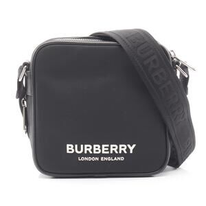 Burberry Square Paddy shoulder bag nylon leather black